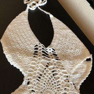 NWT Sexy Boho Crochet bathing suit